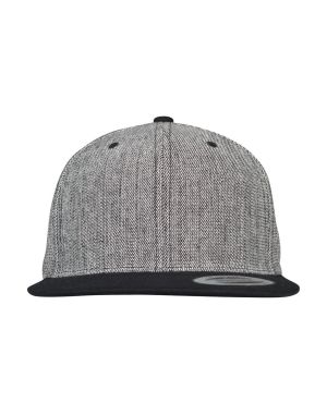 Snapback uni mélangé 