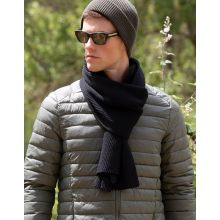 Écharpe à maille côtelée