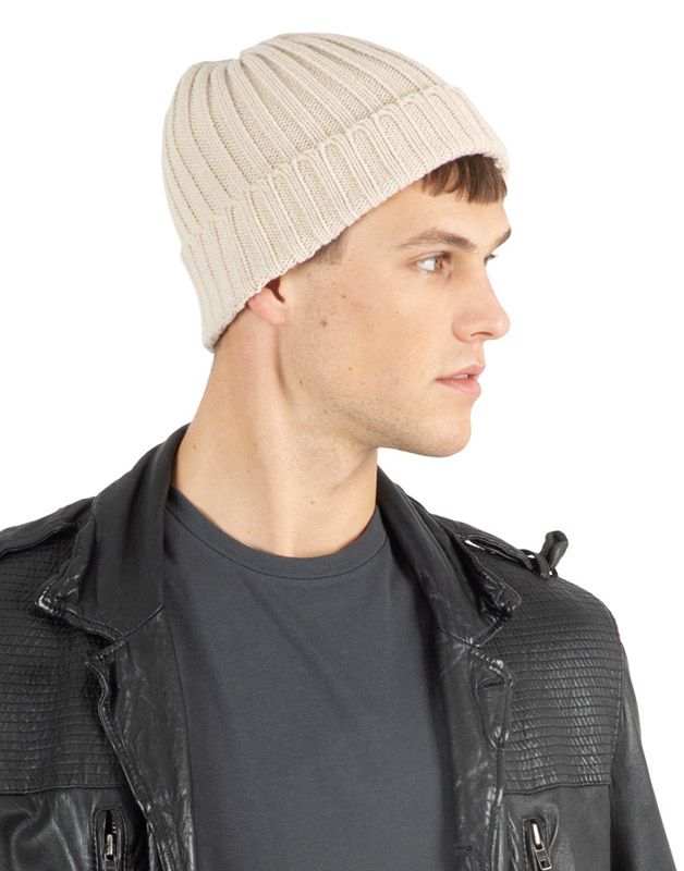 Bonnet à double côte