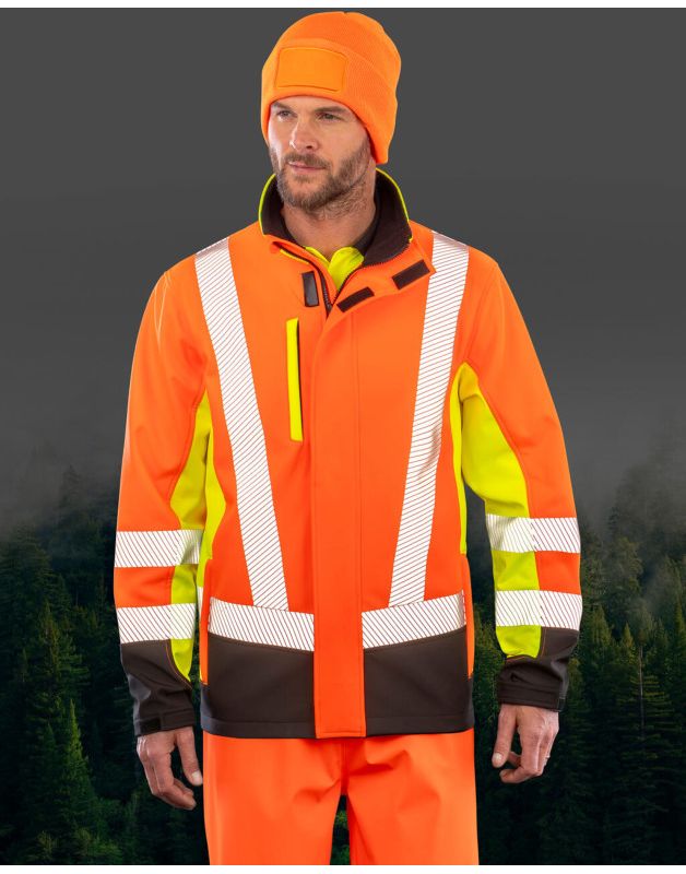 SOFTSHELL SÉCURITÉ 3C RECYCLÉ