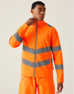 PRO HI-VIS ABLAZE SOFTSHELL