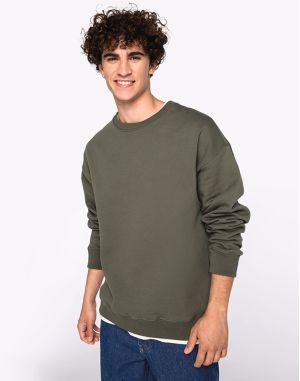 SWEAT-SHIRT COL ROND OVERSIZE