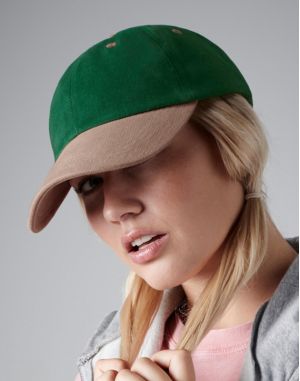 CASQUETTE PROFIL BAS EN COTON BROSSÉ