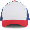White / French Red / Reflex Blue