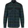 Forest Green / Navy Checked / Black
