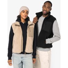 BODYWARMER ÉCORESPONSABLE EN SHERPA UNISEXE