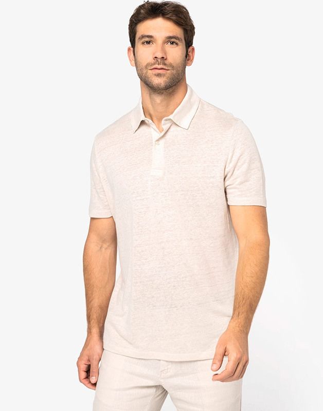 POLO EN LIN HOMME