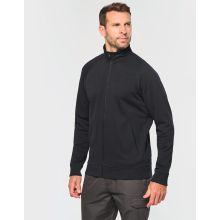 VESTE MOLLETON COTON MANCHES RAGLAN UNISEXE