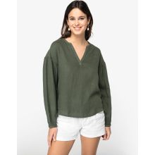 BLOUSE EN LIN FEMME