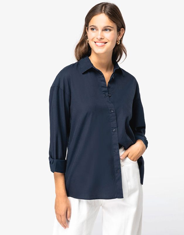 CHEMISE ÉCORESPONSABLE EN LYOCELL FEMME
