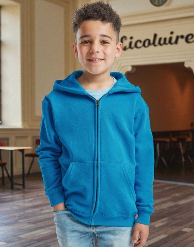 SWEAT ENFANT ZIPPÉ CAPUCHE CLASSIC