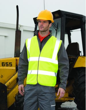 GILET HIGH VIZ DE SÉCURITÉ