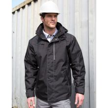 PARKA ROBUSTE "EFFET DENIM"