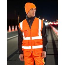 GILET DE SÉCURITÉ ZIPPÉ RÉFLÉCHISSANT