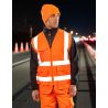 GILET DE SÉCURITÉ ZIPPÉ RÉFLÉCHISSANT