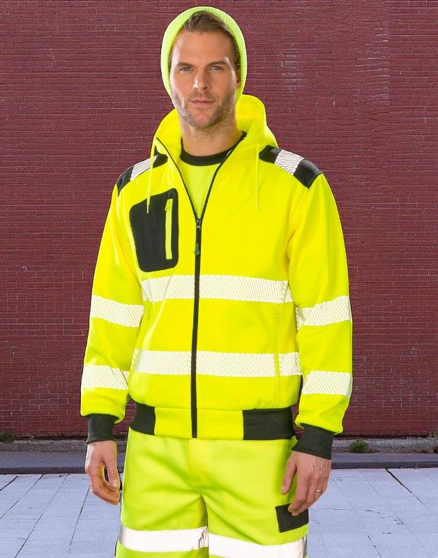 SWEAT CAPUCHE DE SÉCURITÉ RECYCLÉ