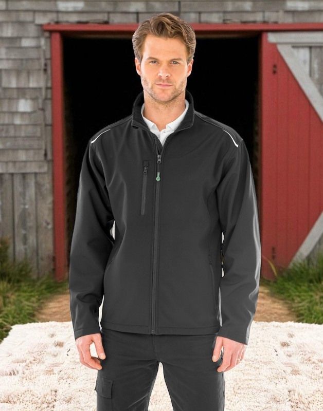 VESTE SOFTSHELL RECYCLÉE