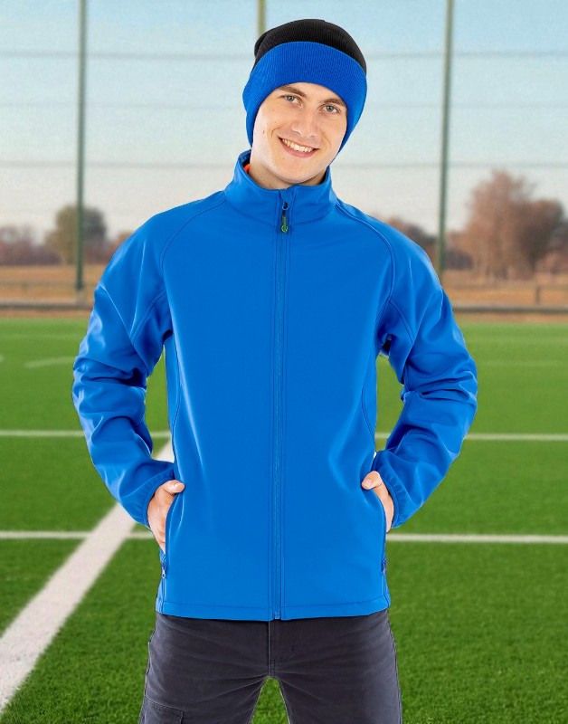 VESTE SOFTSHELL HOMME RECYCLÉE