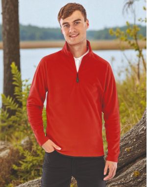 MICROPOLAIRE RECYCLÉE COL ZIPPÉ