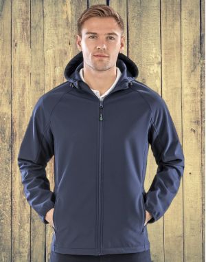 VESTE SOFTSHELL RECYCLÉE 3C HOMME