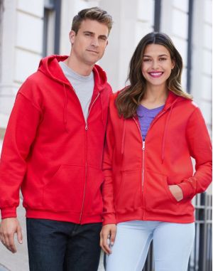 SWEAT ZIPPÉ GILDAN 18600