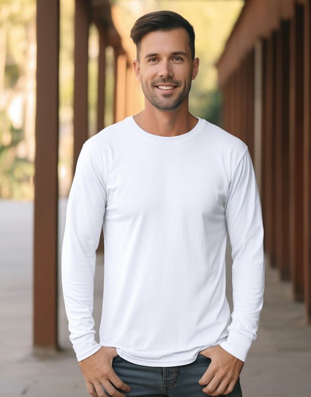 T-SHIRT GILDAN LS ULTRA COTTON™