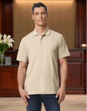 POLO HOMME SOFTSTYLE DOUBLE PIQUÉ