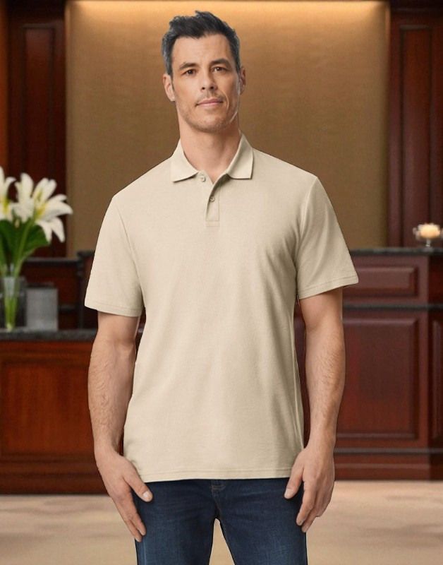 POLO HOMME SOFTSTYLE DOUBLE PIQUÉ