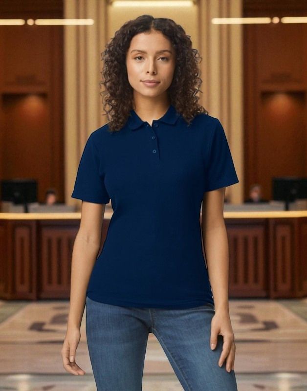 POLO FEMME SOFTSTYLE DOUBLE PIQUÉ