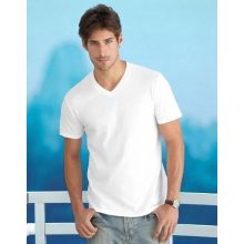 T-SHIRT HOMME COL V SOFTSTYLE