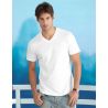 T-SHIRT HOMME COL V SOFTSTYLE