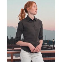 CHEMISE FITTÉE FEMME MANCHES 3/4
