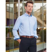 CHEMISE CONTRASTÉE À CHEVRONS HOMME