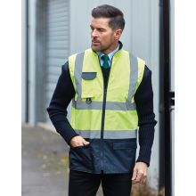 BODYWARMER REMBOURRÉ HAUTE VISIBILITÉ