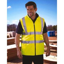 BODYWARMER RÉVERSIBLE IMPERMÉABLE