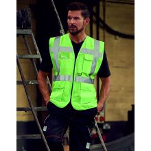 GILET MULTIFONCTION HAUTE VISIBILITÉ