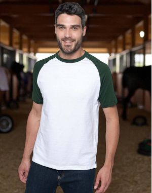 TEE-SHIRT BICOLORE BASEBALL