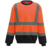 Hi Vis Orange Navy
