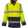 Hi Vis Yellow Navy