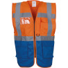 Hi Vis Orange Royal Blue
