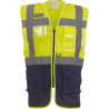 Hi Vis Yellow Navy