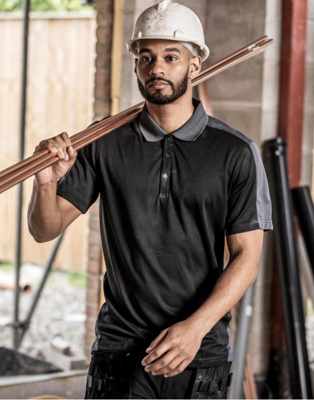 POLO RESPIRANT HOMME CONTRASTTRS174Regatta Professional