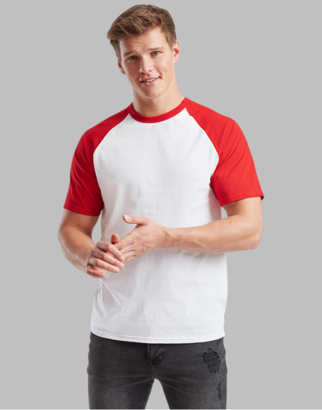 TEE-SHIRT BASEBALL61-026-0Fruit of the Loom