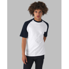 TEE-SHIRT BASEBALL MANCHES COURTESTU020B&C