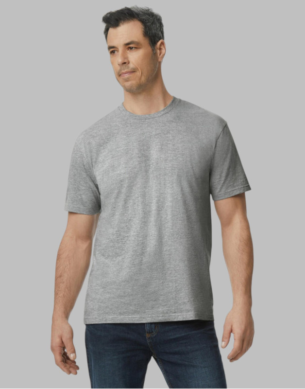 TEE-SHIRT SOFTSTYLE MIDWEIGHT ADULTE65000Gildan