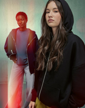 SWEAT ZIPPÉ INFLUENCEWG003B&C