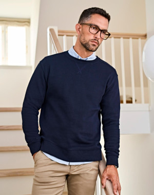 SWEAT-SHIRT COL EN INTERLOCK CÔTELÉ5504Tee Jays