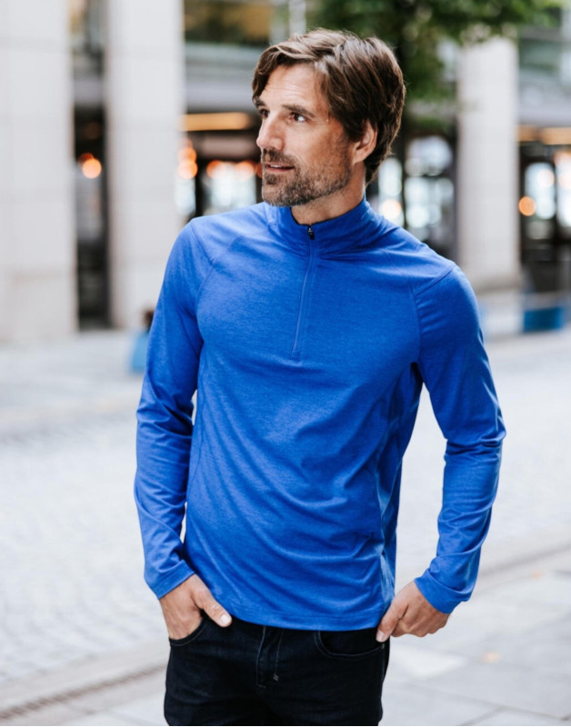 PULLOVER MILAN 1/4 ZIP HOMMEHXR-1Stormtech