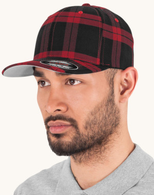 CASQUETTE À CARREAUX TARTAN6197Flexfit