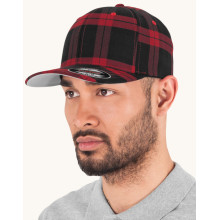 CASQUETTE À CARREAUX TARTAN6197Flexfit